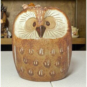 Vintage MCM Ceramic Owl Figurine